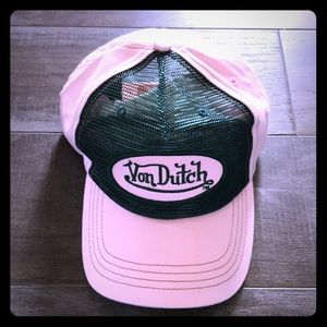 Von Dutch Cap Pink and Green